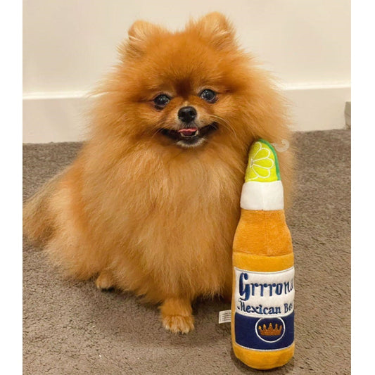 Grrrona Beer Dog Toy