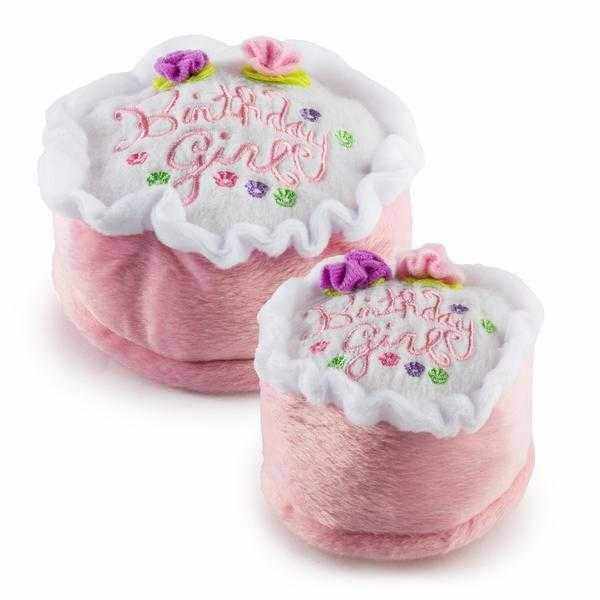 Birthday Cake Girl Dog Toy
