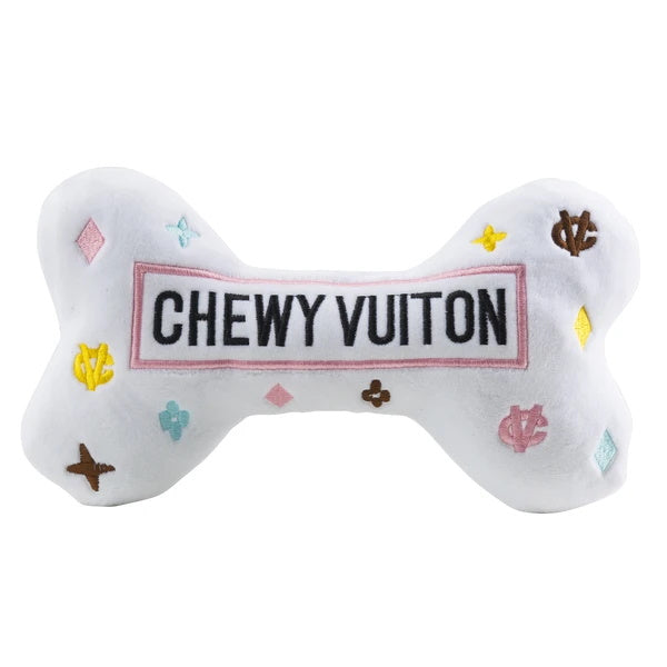 Chewy Vuiton White Bone Toy