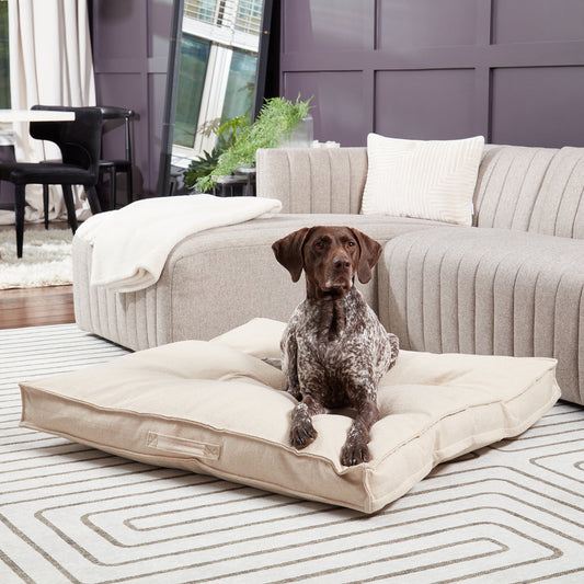 Milo Square Tufted Dog Bed