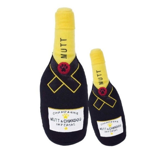 Mutt & Chandog Champagne Dog Toy