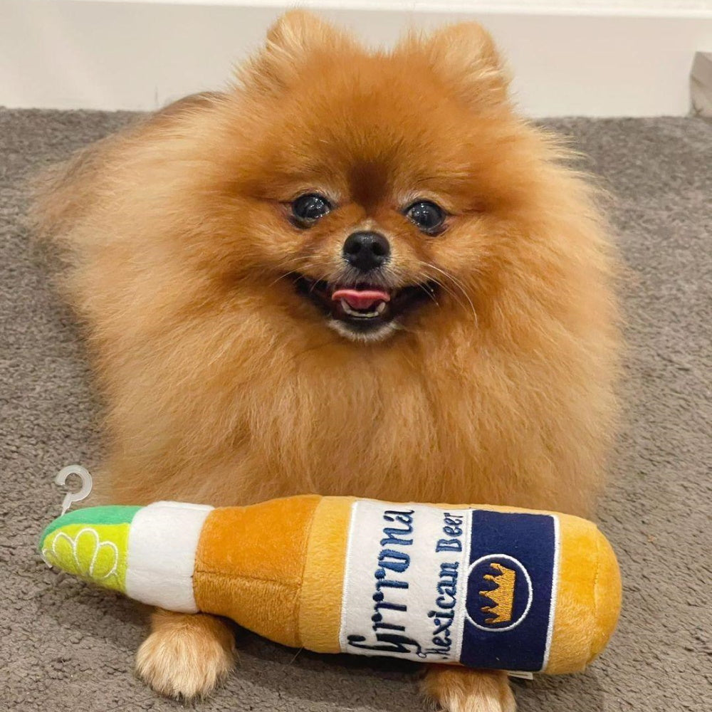 Grrrona Beer Dog Toy