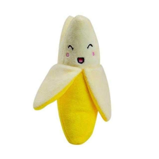 Banana Squeaker Dog Toy