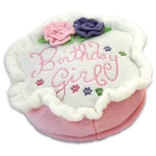 Birthday Cake Girl Dog Toy