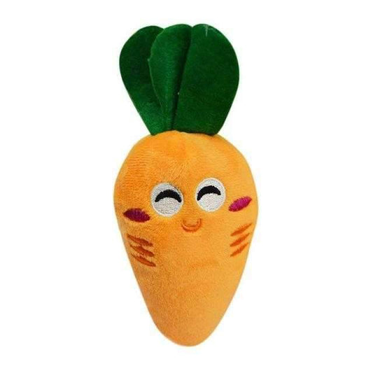 Carrot Squeaker Dog Toy