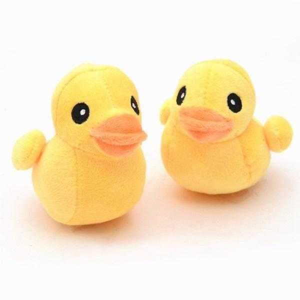 Ducky Plush Squeaker Dog Toy