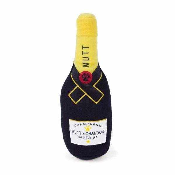 Mutt & Chandog Champagne Dog Toy